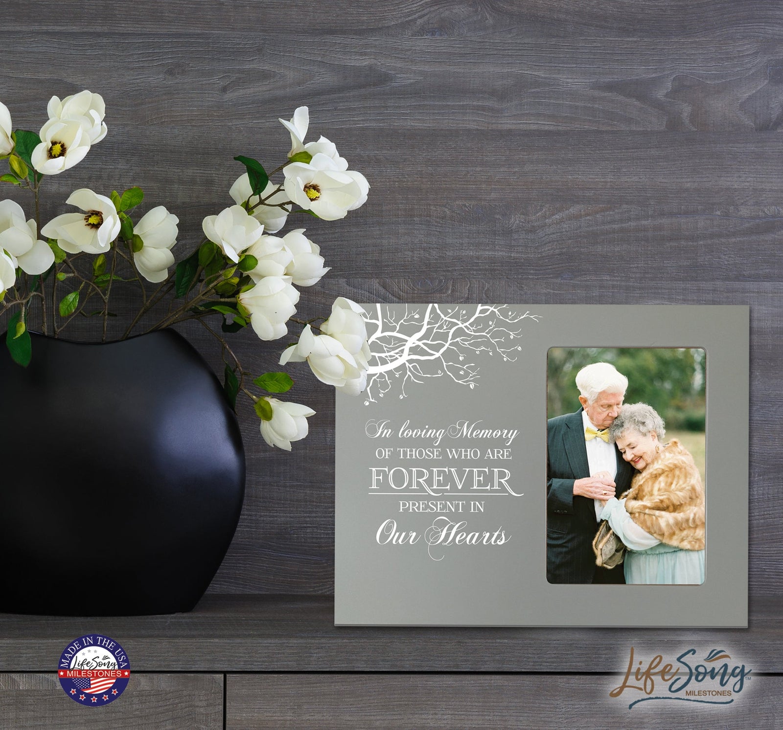Memorial Photo Frame - In Loving Memory - LifeSong Milestones
