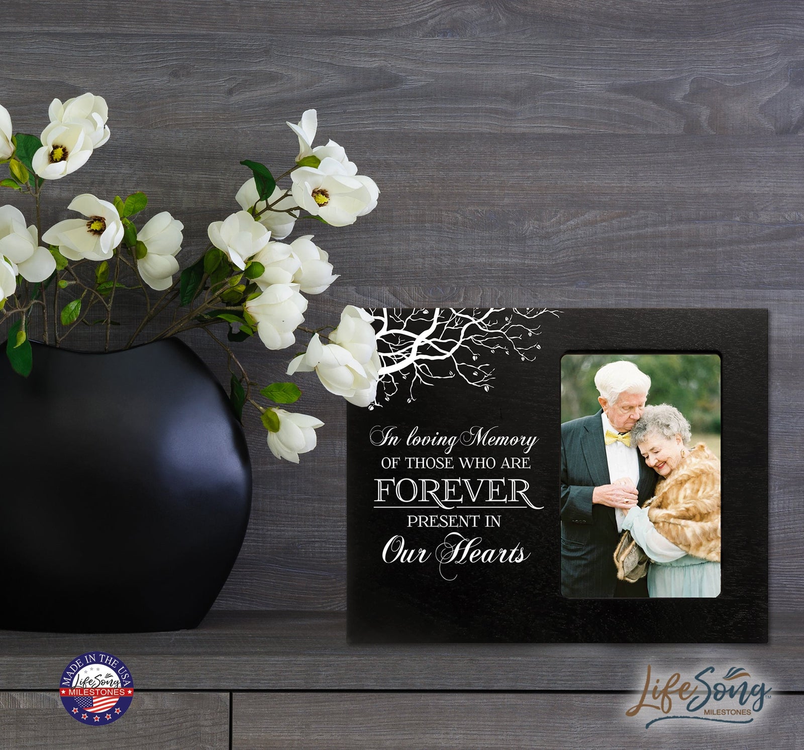 Memorial Photo Frame - In Loving Memory - LifeSong Milestones