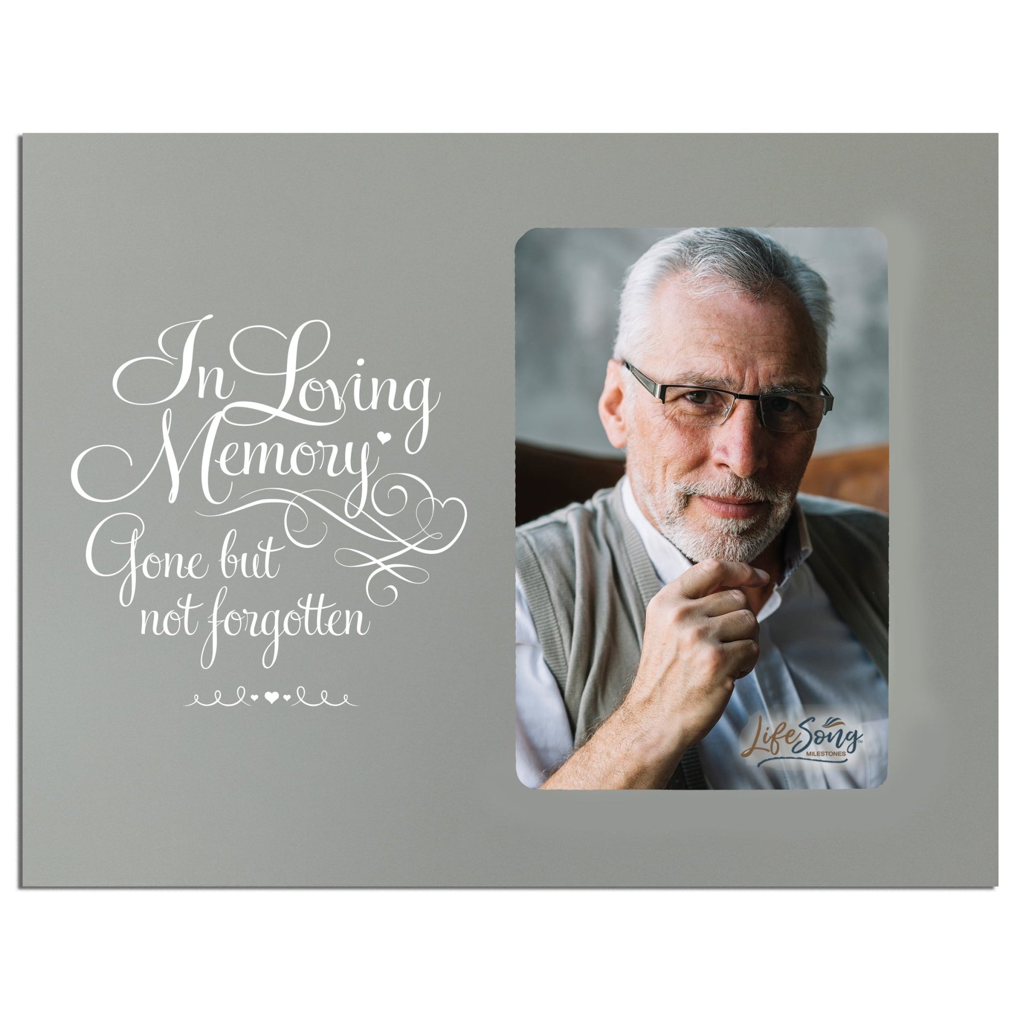 Memorial Photo Frame - In Loving Memory - LifeSong Milestones