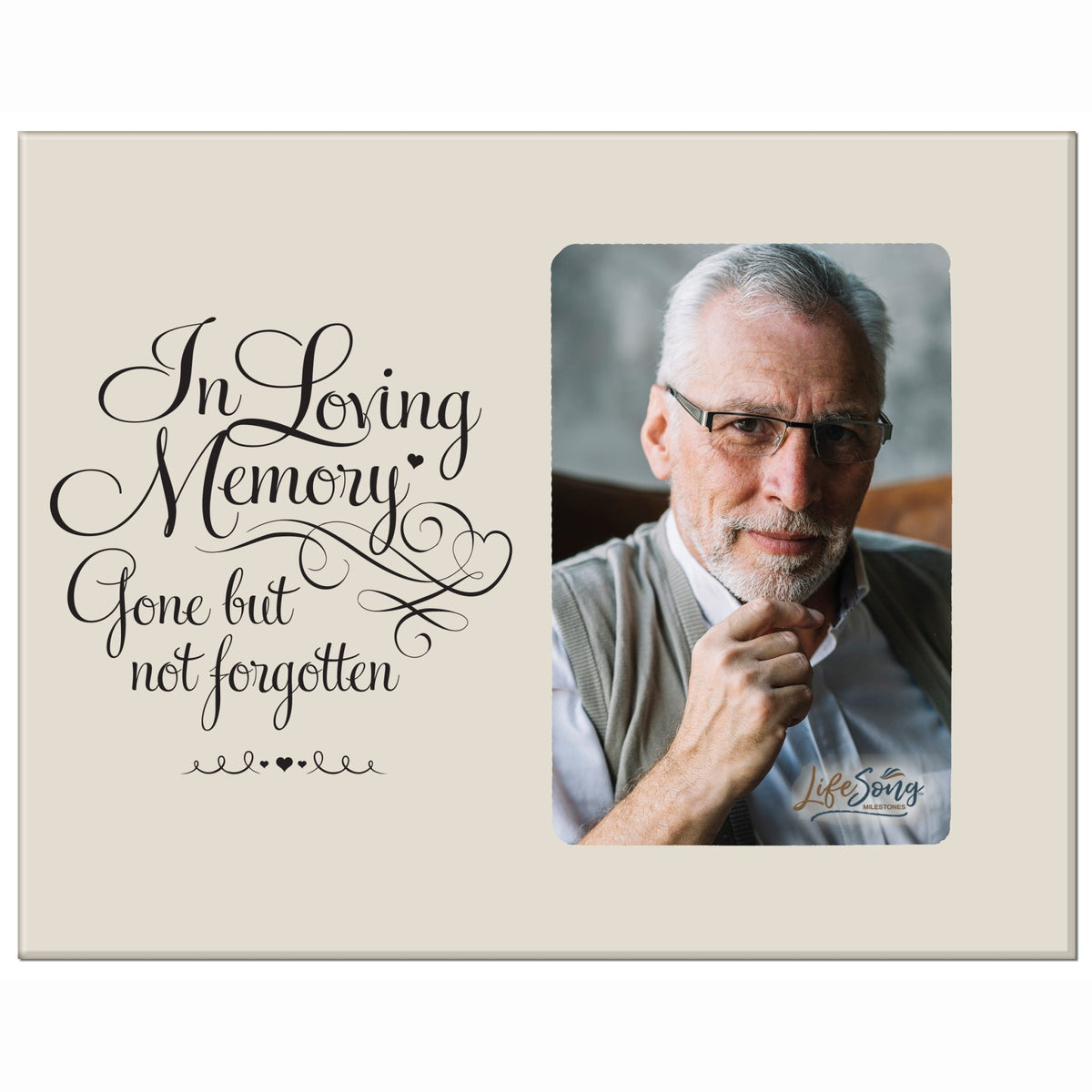 Memorial Photo Frame - In Loving Memory - LifeSong Milestones