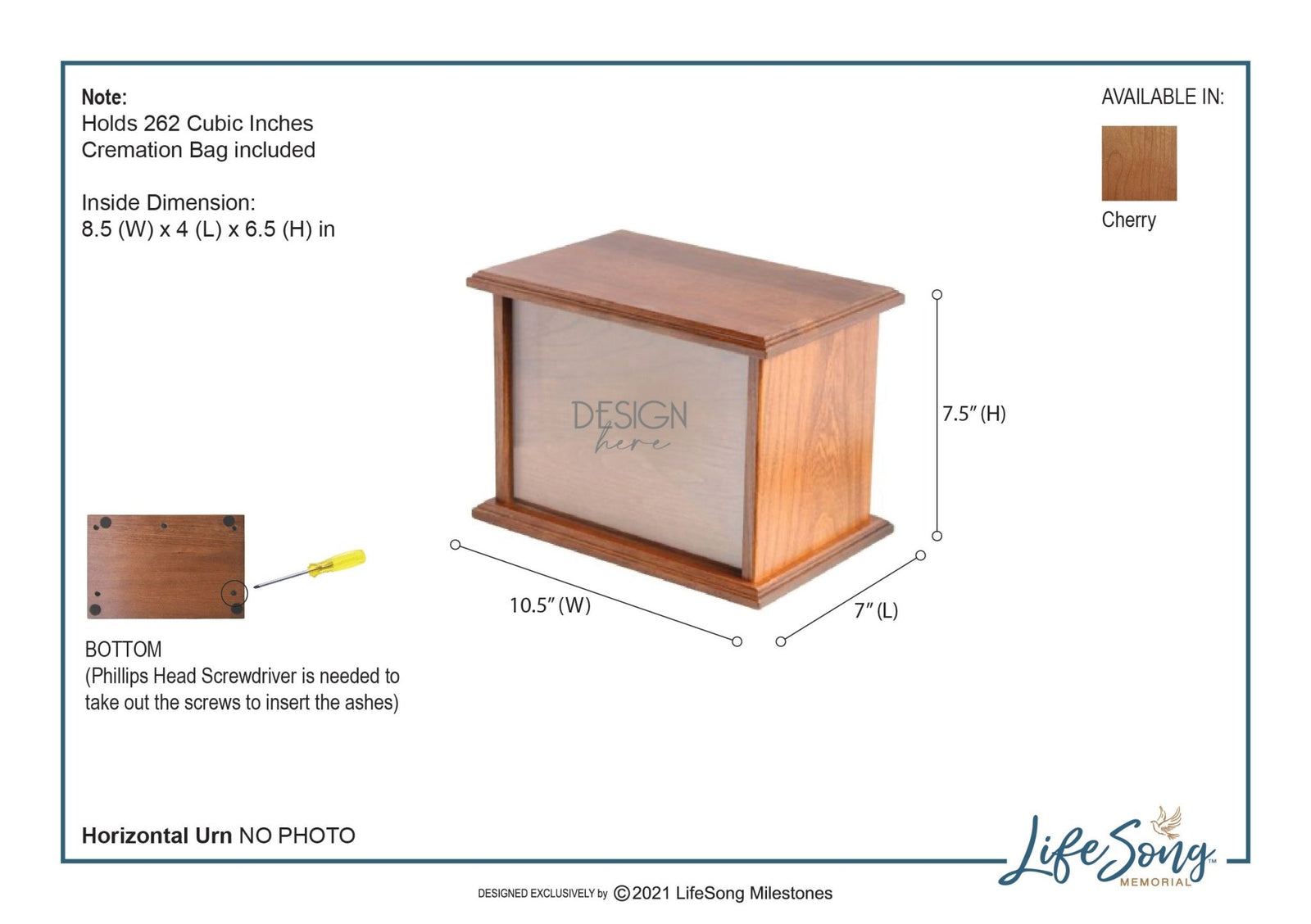 Memorial Set (Retail Price Is $399) TODAY: $349.88 (SAVE $49.12) - LifeSong Milestones