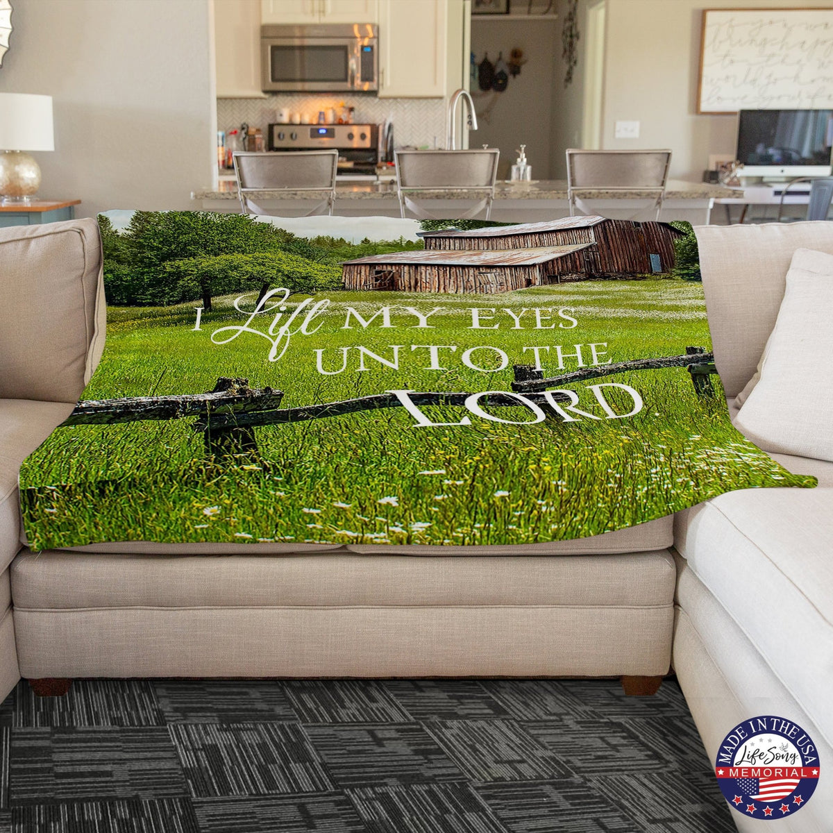 Memorial Soft Throw Blankets for Home Décor - LifeSong Milestones