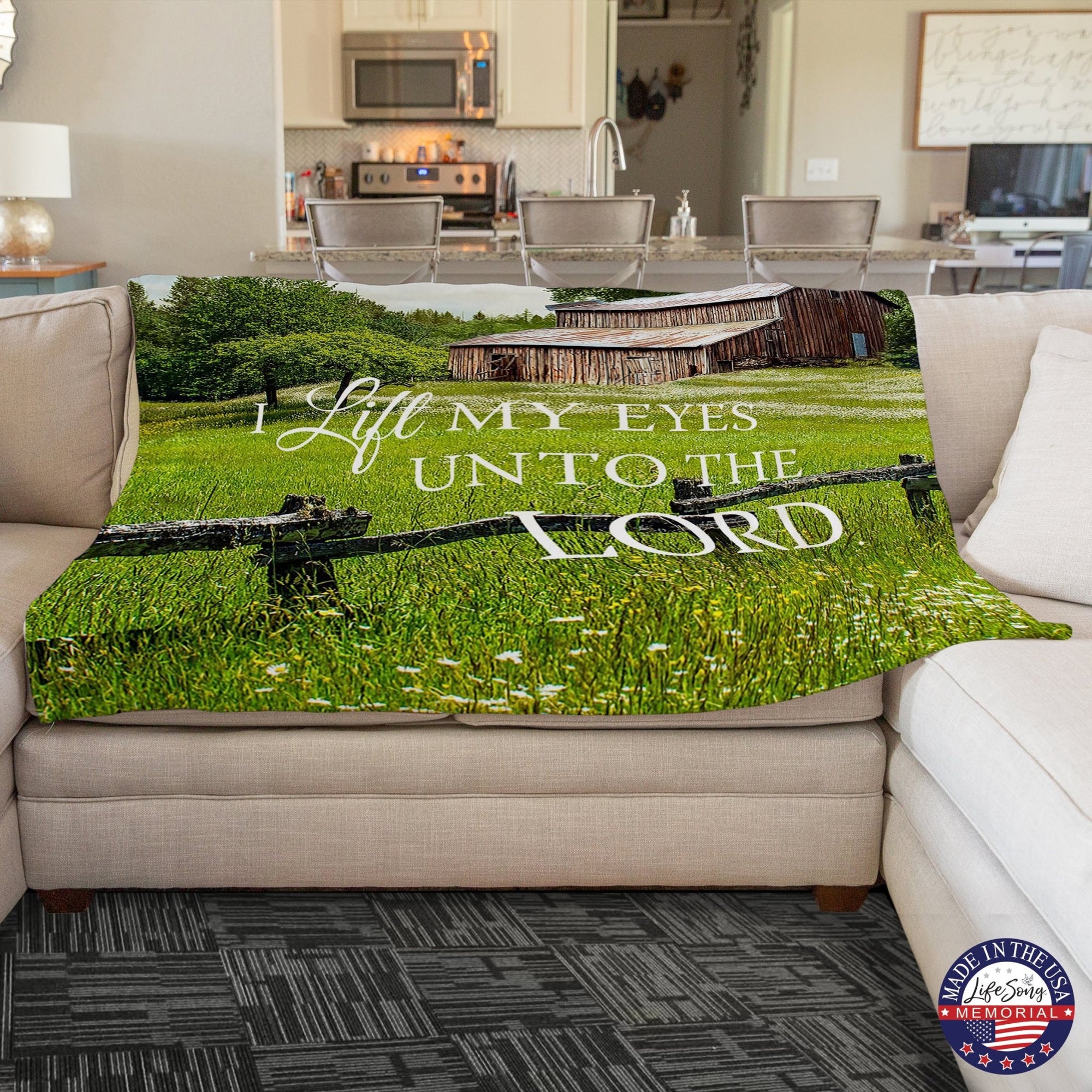 Memorial Soft Throw Blankets for Home Décor - LifeSong Milestones