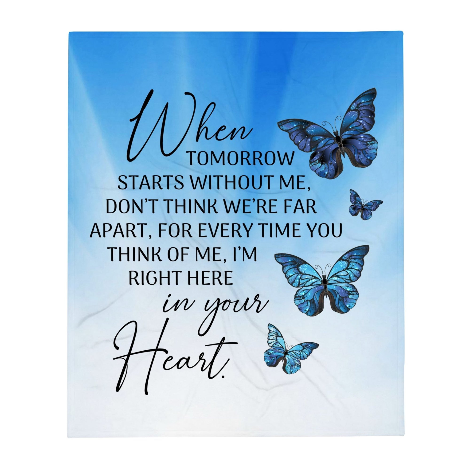 Memorial Soft Throw Blankets for Home Décor - LifeSong Milestones