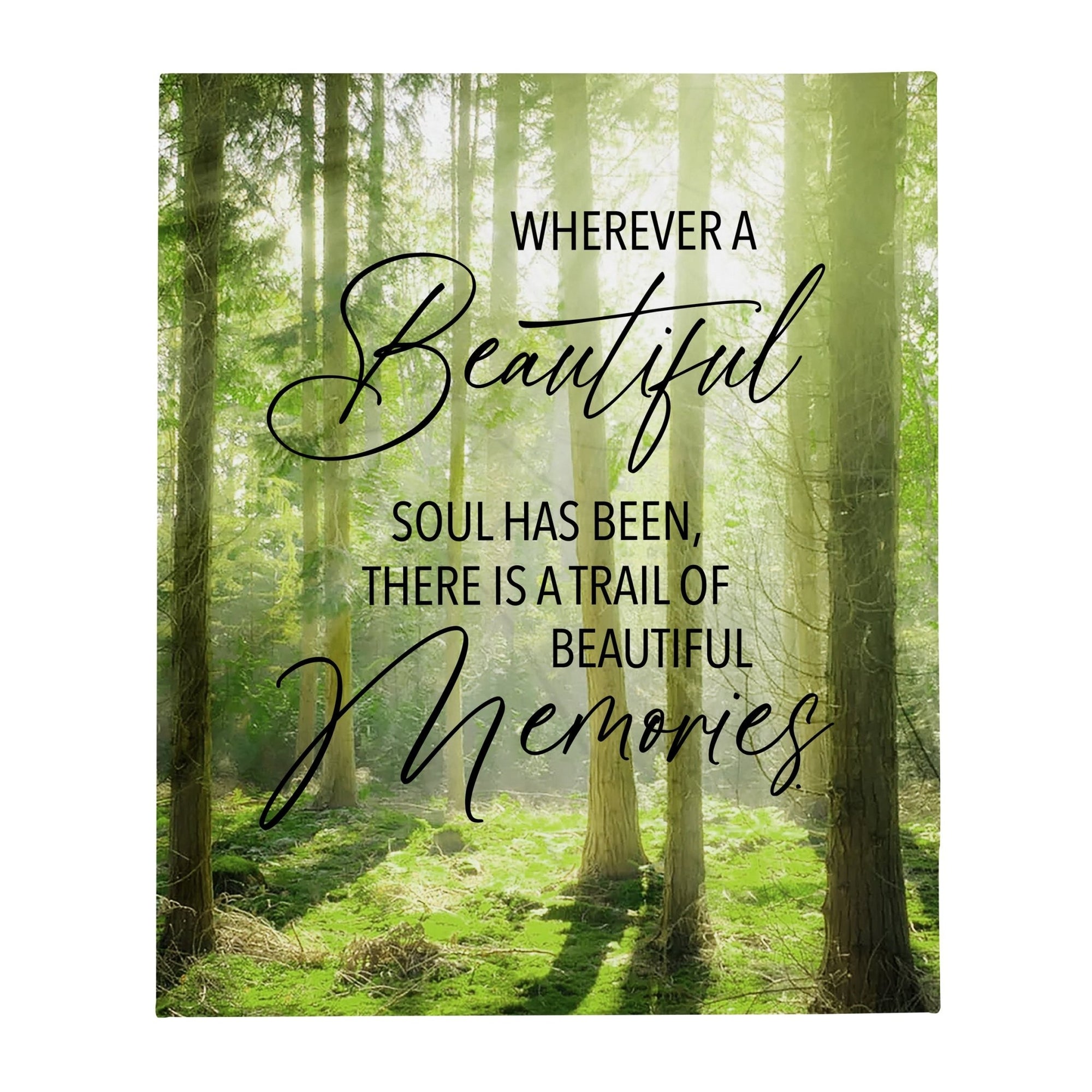 Memorial Soft Throw Blankets for Home Décor - LifeSong Milestones