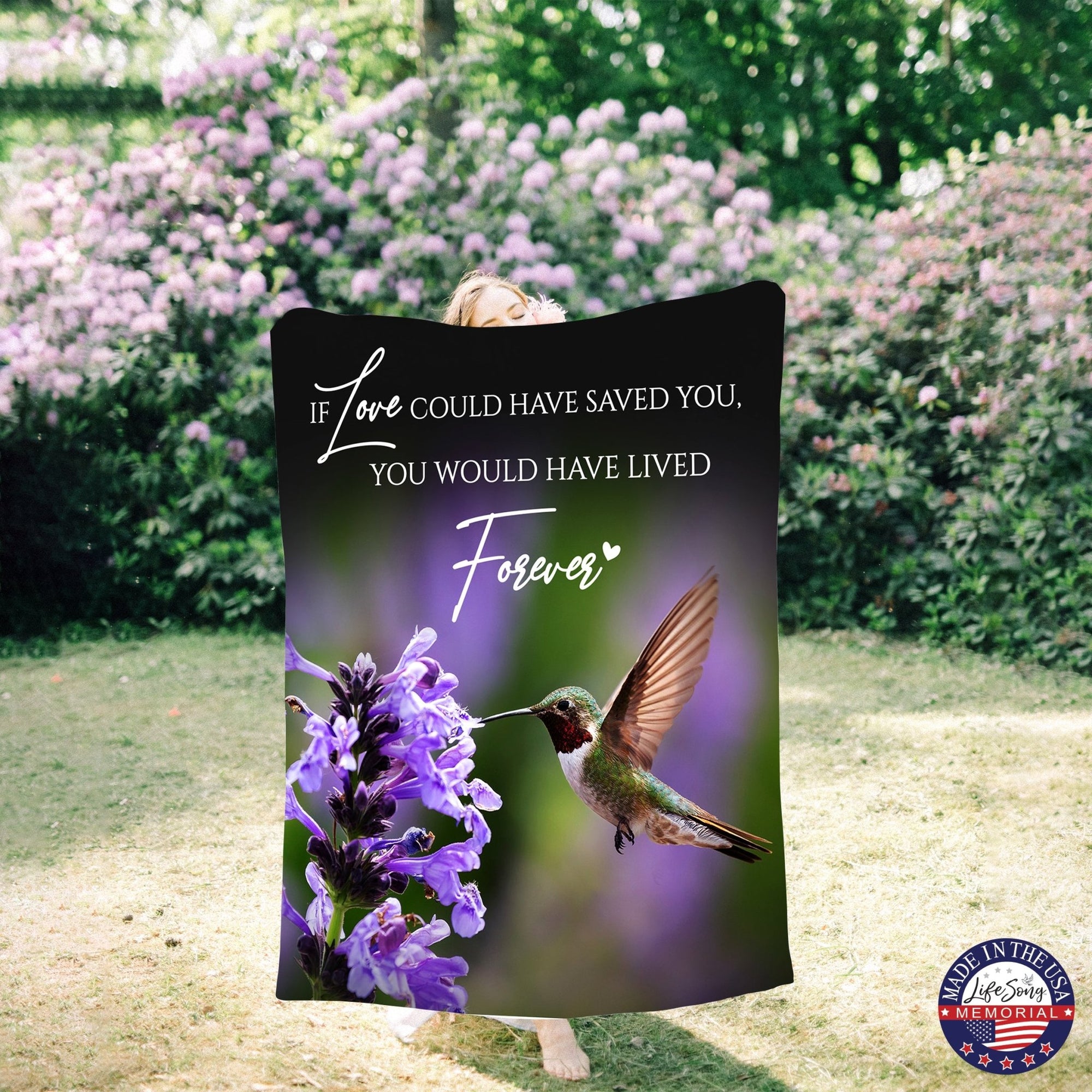 Memorial Soft Throw Blankets for Home Décor - LifeSong Milestones