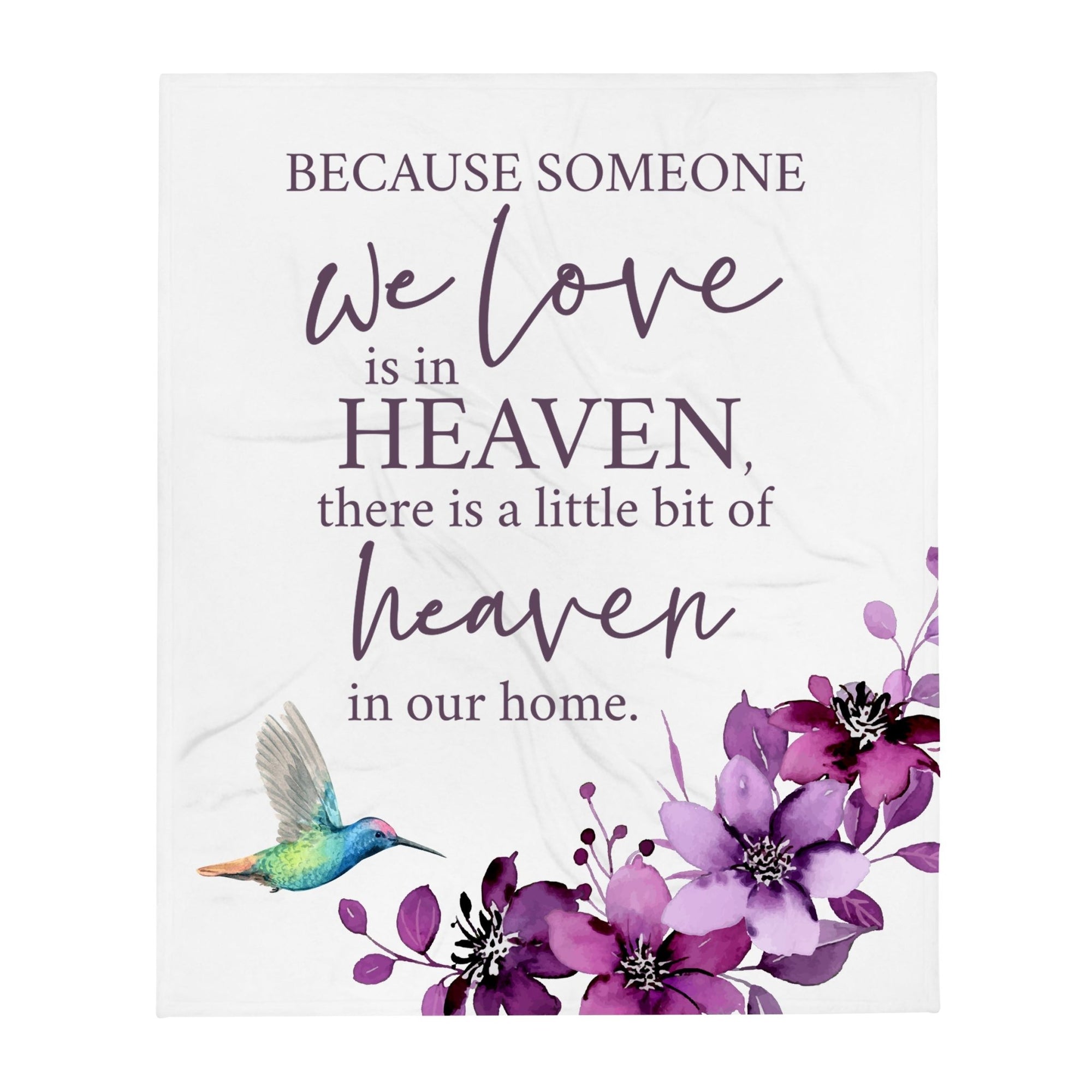 Memorial Soft Throw Blankets for Home Décor - LifeSong Milestones