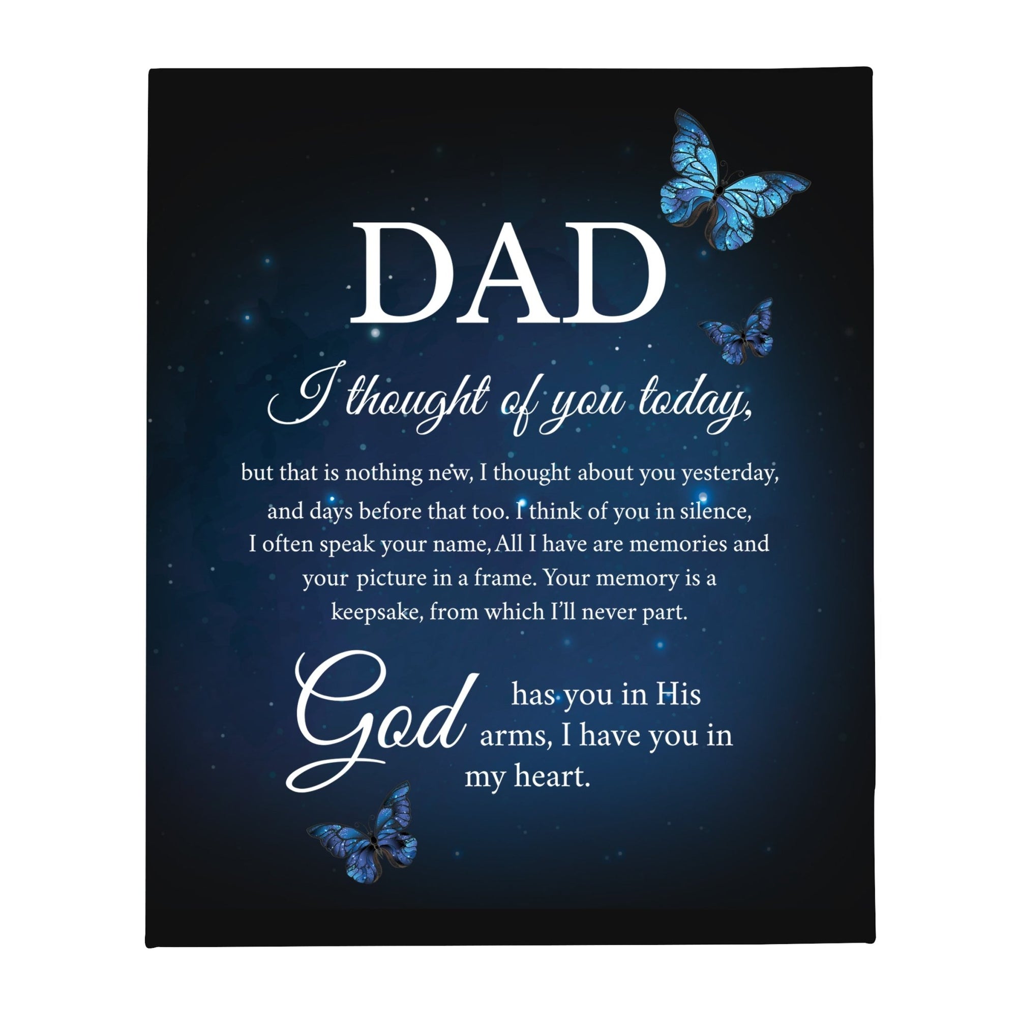 Memorial Soft Throw Blankets for Home Décor - LifeSong Milestones