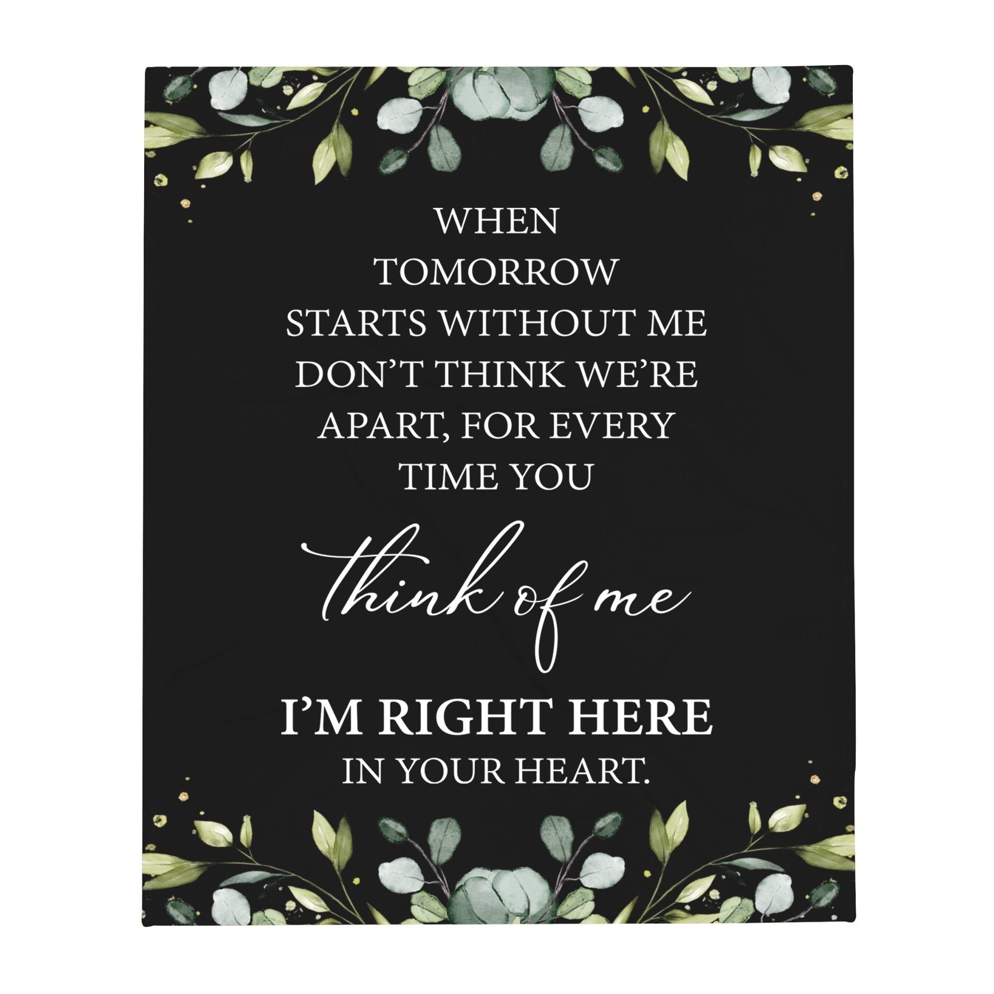 Memorial Soft Throw Blankets for Home Décor - LifeSong Milestones