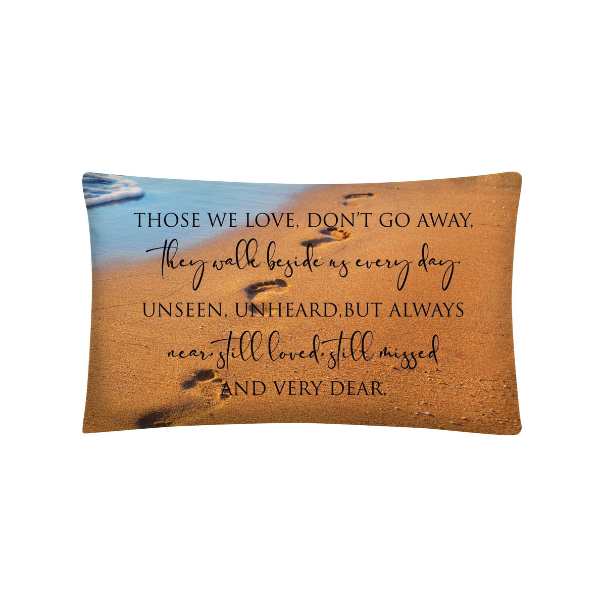 Memorial Sympathy Throw Pillow for Home Décor - LifeSong Milestones