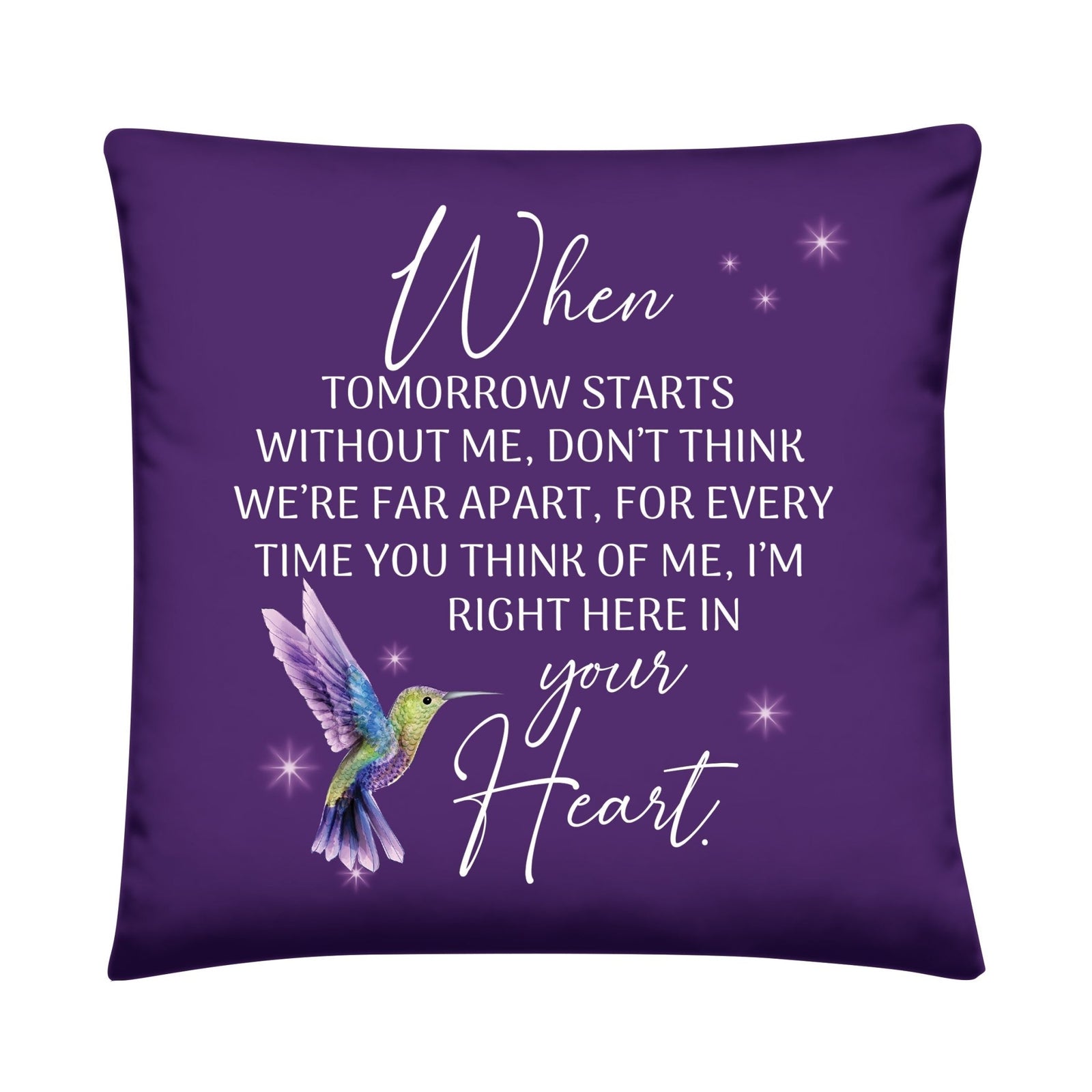 Memorial Sympathy Throw Pillow for Home Décor - LifeSong Milestones