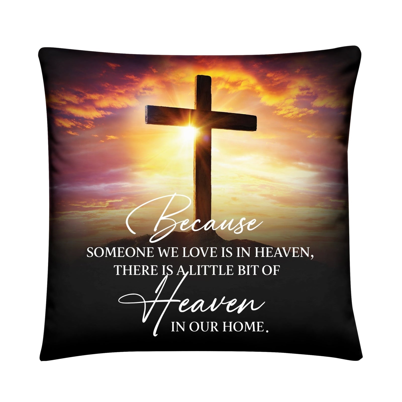 Memorial Sympathy Throw Pillow for Home Décor - LifeSong Milestones
