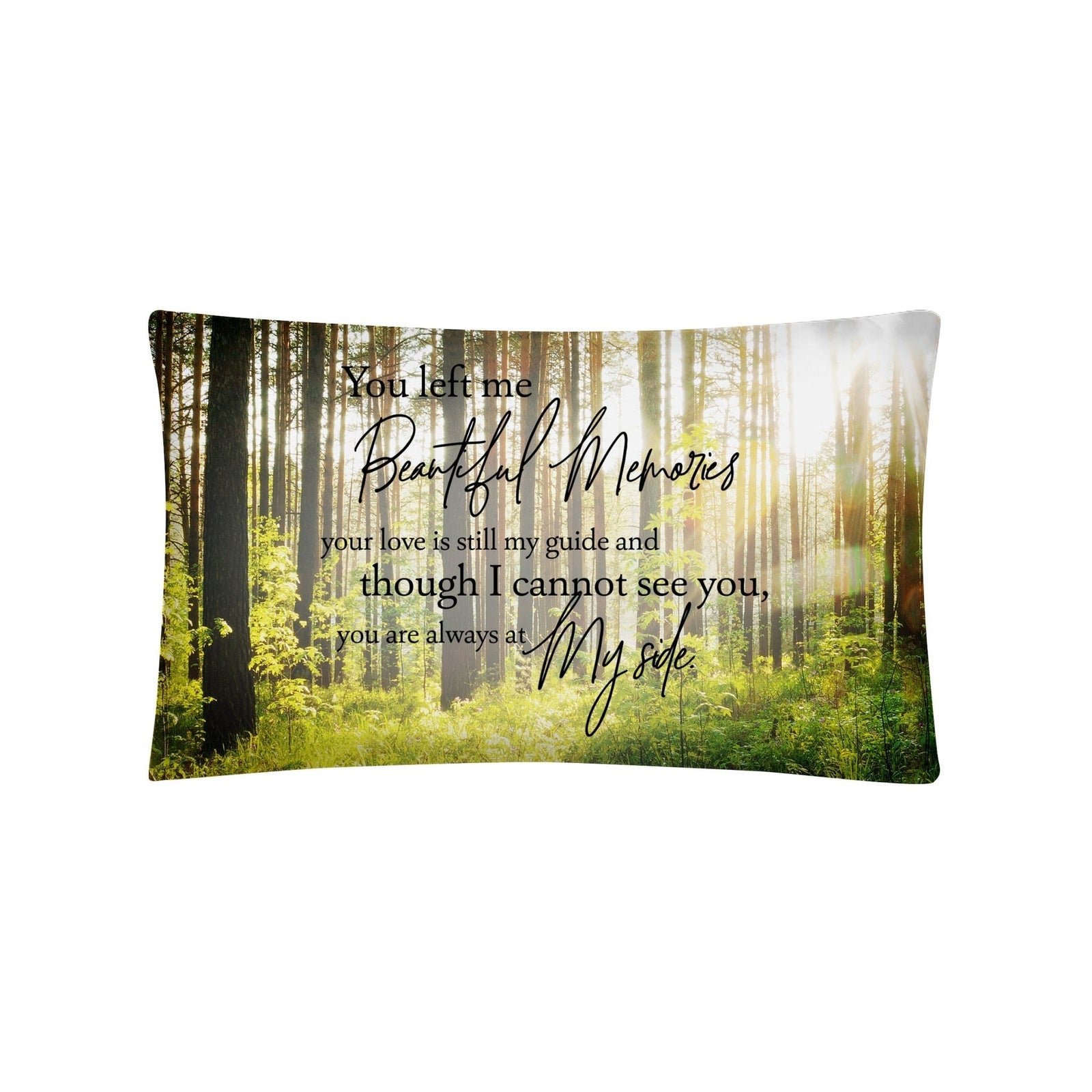 Memorial Sympathy Throw Pillow for Home Décor - LifeSong Milestones