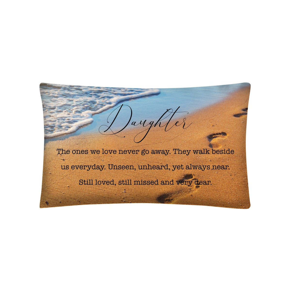 Memorial Sympathy Throw Pillow for Home Décor - LifeSong Milestones