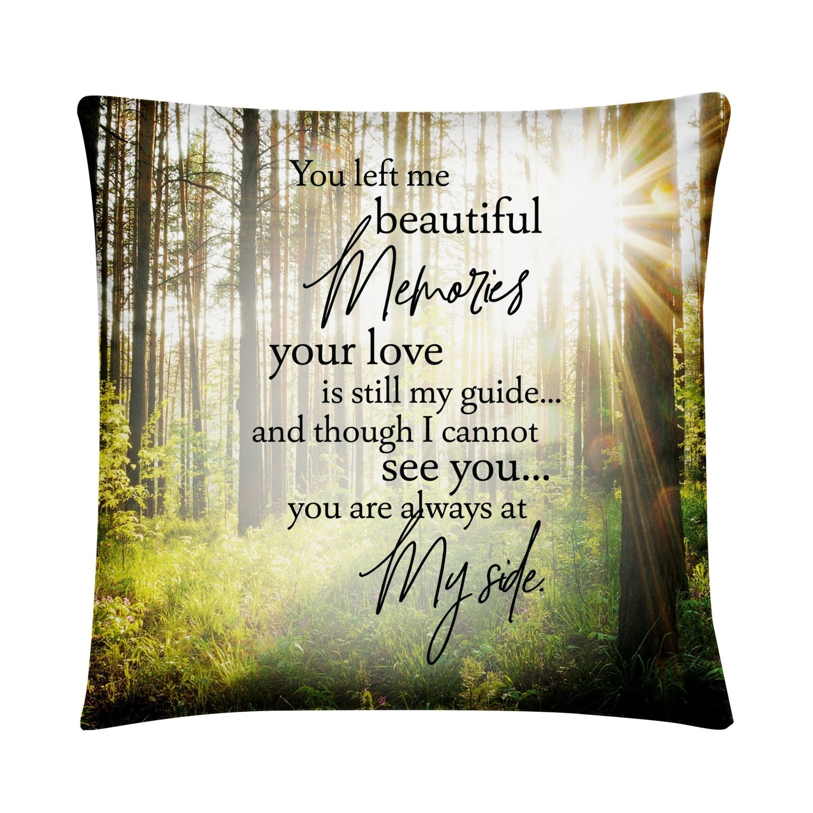 Memorial Sympathy Throw Pillow for Home Décor - LifeSong Milestones