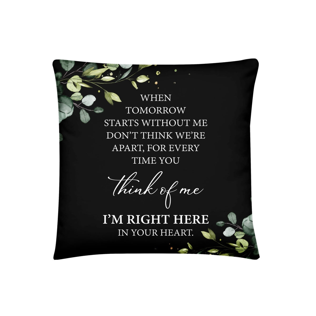 Memorial Sympathy Throw Pillow for Home Décor - LifeSong Milestones