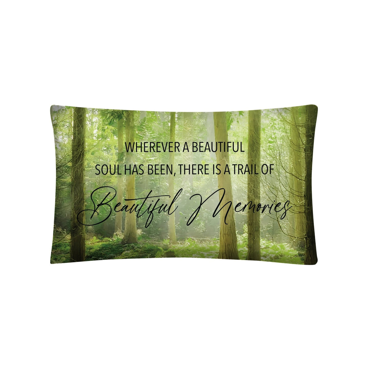 Memorial Sympathy Throw Pillow for Home Décor - LifeSong Milestones