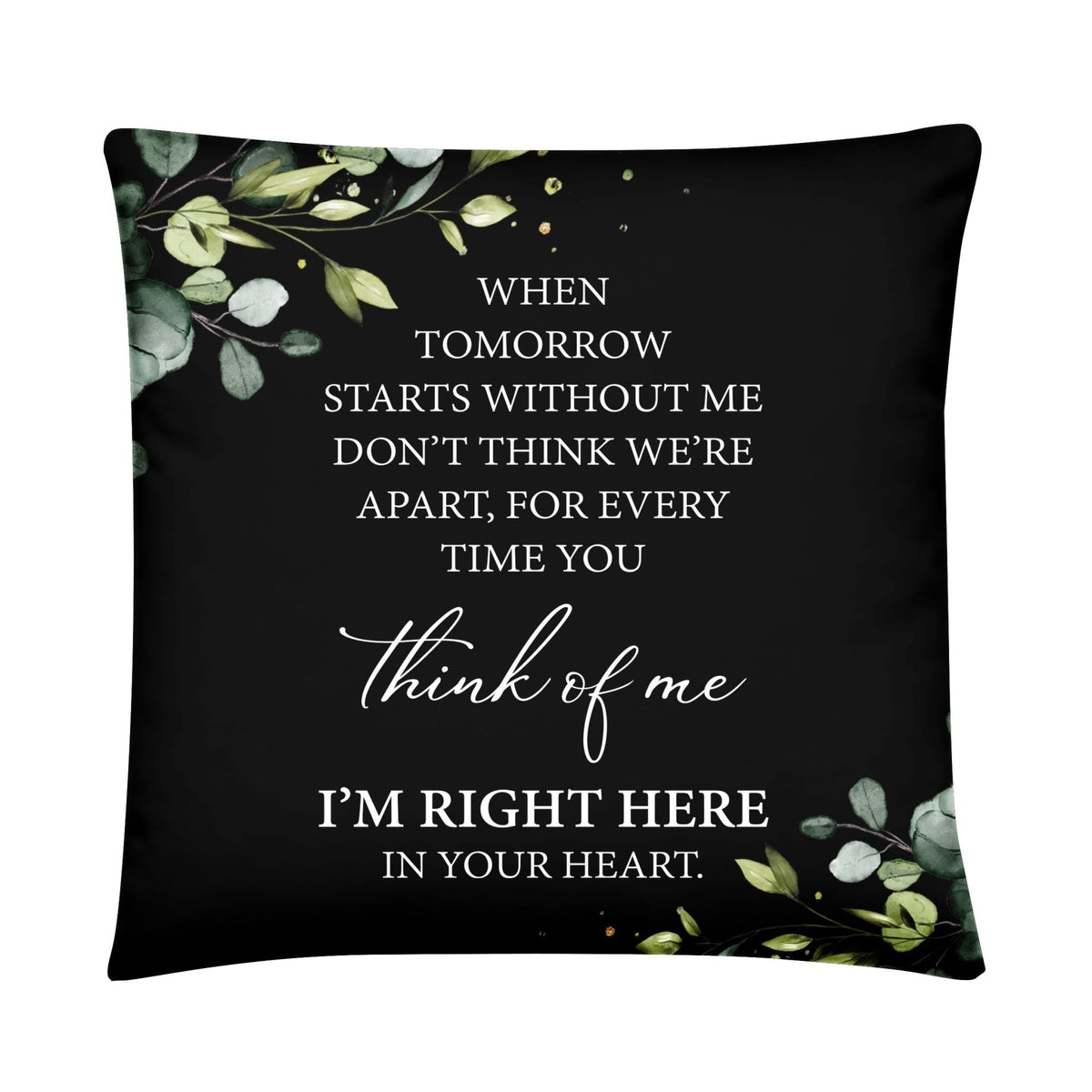 Memorial Sympathy Throw Pillow for Home Décor - LifeSong Milestones