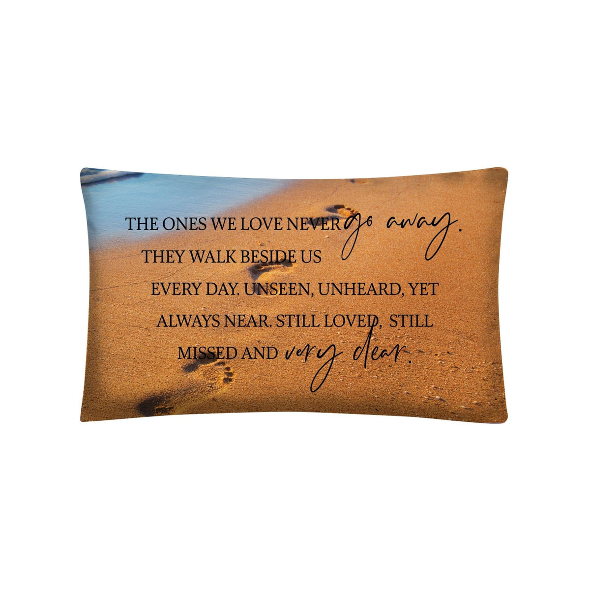 Memorial Sympathy Throw Pillow for Home Décor - LifeSong Milestones
