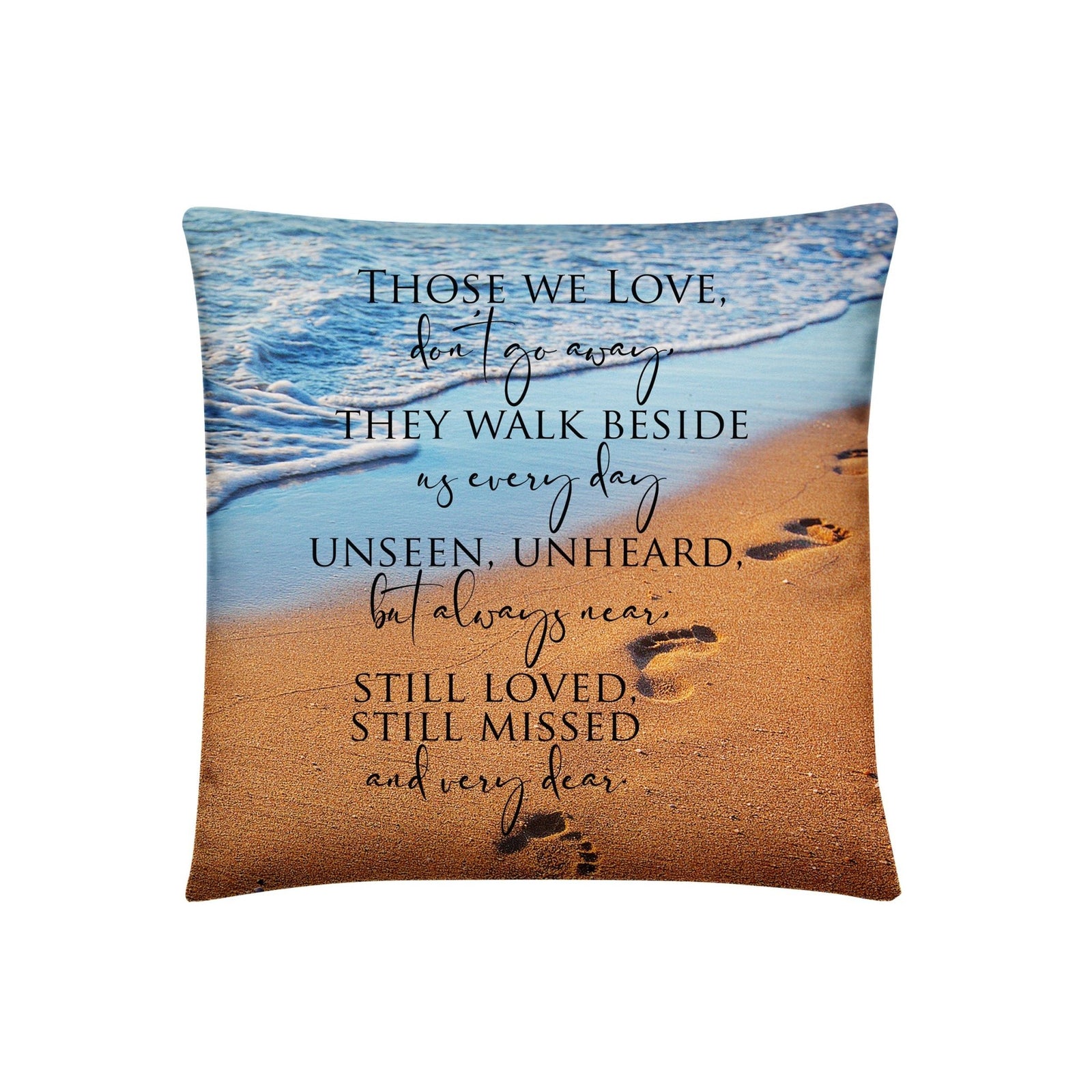 Memorial Sympathy Throw Pillow for Home Décor - LifeSong Milestones