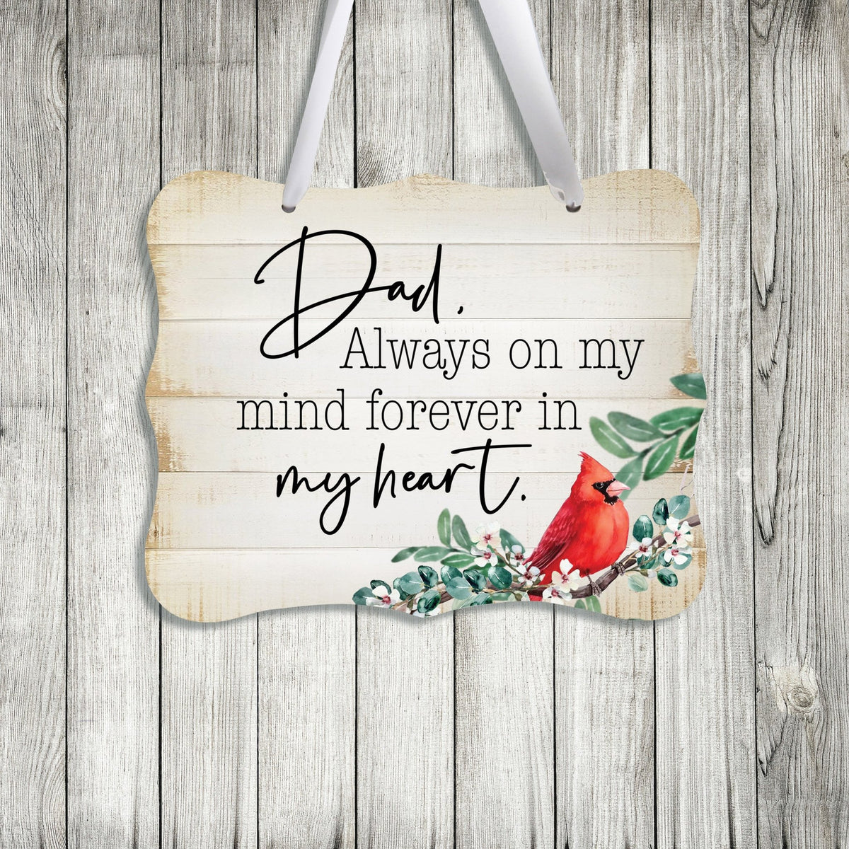 Graceful memorial ribbon signs – a comforting and enduring memorial.