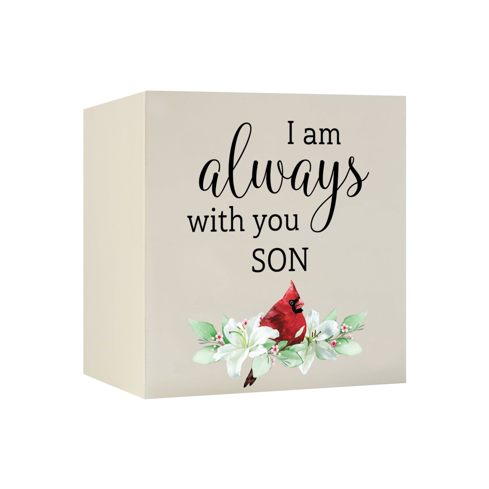 Lifesong Milestones Memorial Wooden Cremation Urn Box for Human Ashes - A beautiful and meaningful resting place