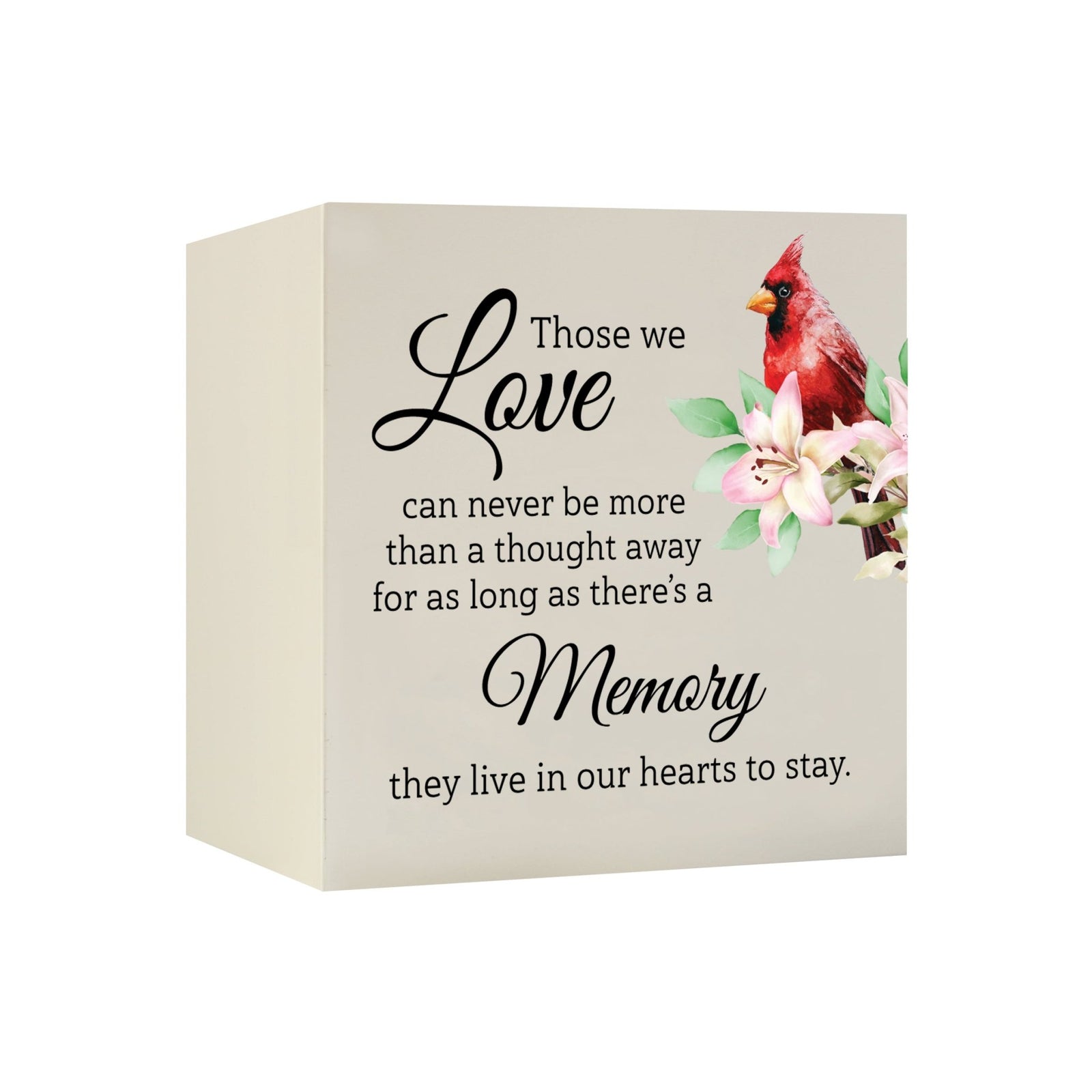 Lifesong Milestones Memorial Wooden Cremation Urn Box for Human Ashes - A beautiful and meaningful resting place