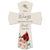 Memorial Wooden Wall Cross 8x11 Cardinal Bereavement Gift for Loss on Loved One – But Our Hearts Were Not - LifeSong Milestones