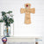 Memorial Wooden Wall Cross 8x11 Cardinal Bereavement Gift for Loss on Loved One – With You - LifeSong Milestones