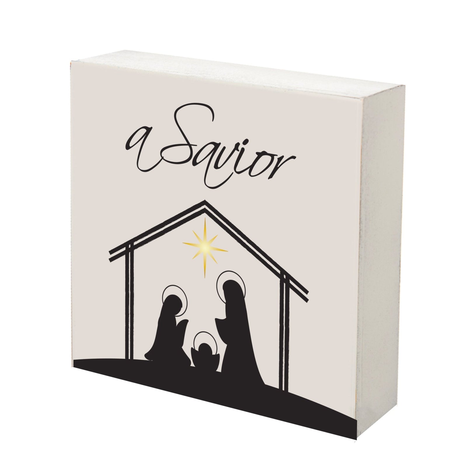 Merry Christmas 3 Piece Shadow Box Set - For Unto Us - LifeSong Milestones
