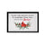 Merry Christmas Framed Shadow Box - During This Holiday - LifeSong Milestones