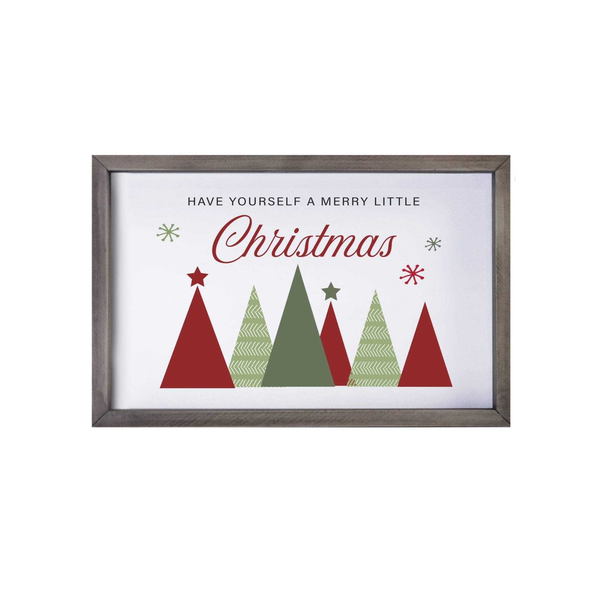 Merry Christmas Framed Shadow Box - Have Yourself A Merry - LifeSong Milestones