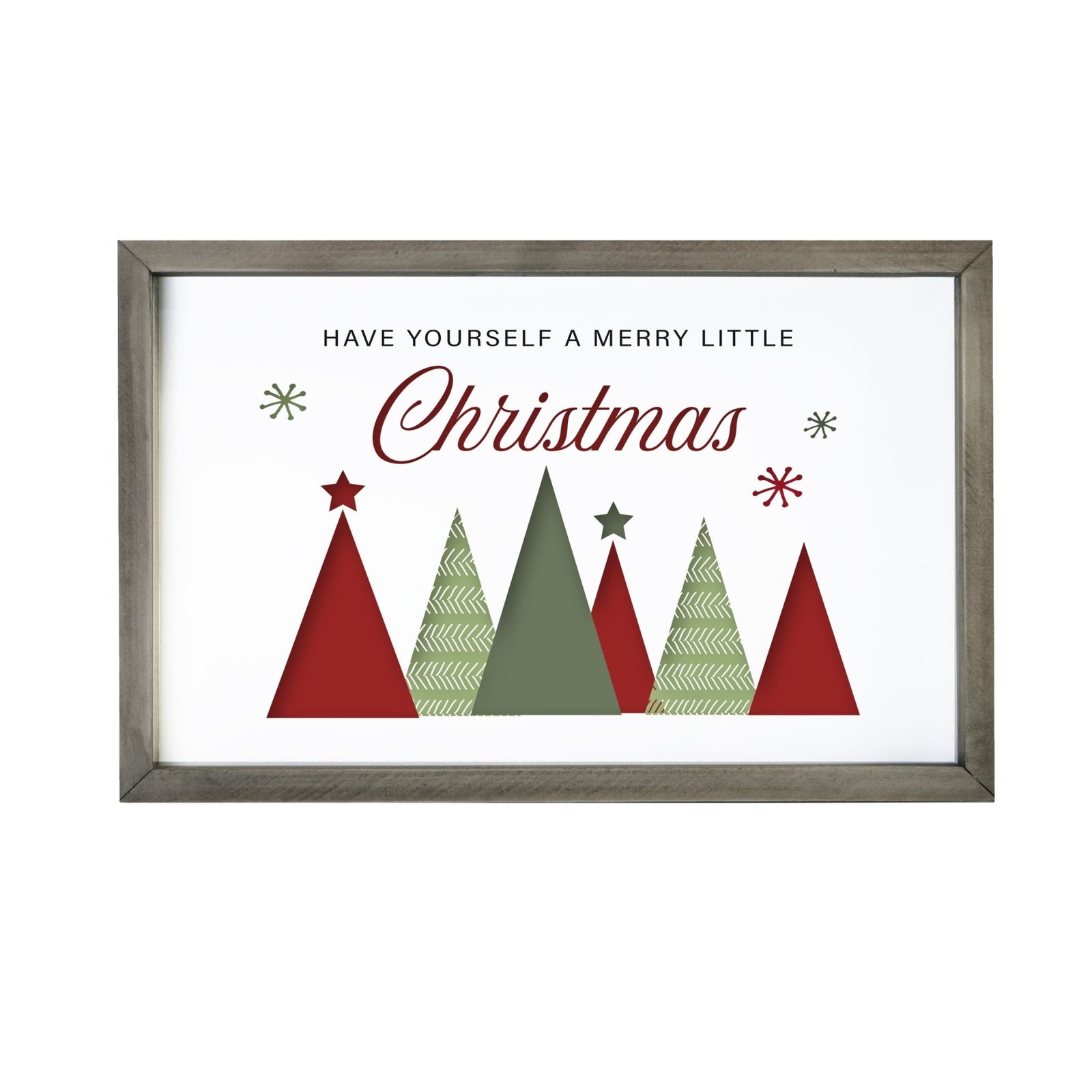 Merry Christmas Framed Shadow Box - Have Yourself A Merry - LifeSong Milestones
