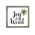 Merry Christmas Framed Shadow Box - Holly Joy To The World - LifeSong Milestones