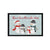 Merry Christmas Framed Shadow Box - Snowman There's Snow Place - LifeSong Milestones