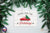Merry Christmas Wall Hanging Sign - Farm Fresh Trees - LifeSong Milestones