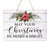 Merry Christmas Wall Hanging Sign - May Your Christmas - LifeSong Milestones