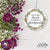 Modern 2.75in Christmas Round White Ornament for Grandparents - Only the Best Parents - LifeSong Milestones