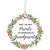 Modern 2.75in Christmas Round White Ornament for Grandparents - Only the Best Parents - LifeSong Milestones