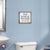 Modern Bathroom Decor Framed Shadow Box 11.5x11.5 (Fresh Soap & Water Extra) - LifeSong Milestones