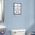 Modern Bathroom Decor Framed Shadow Box 7x10in (Bathroom Rules) - LifeSong Milestones