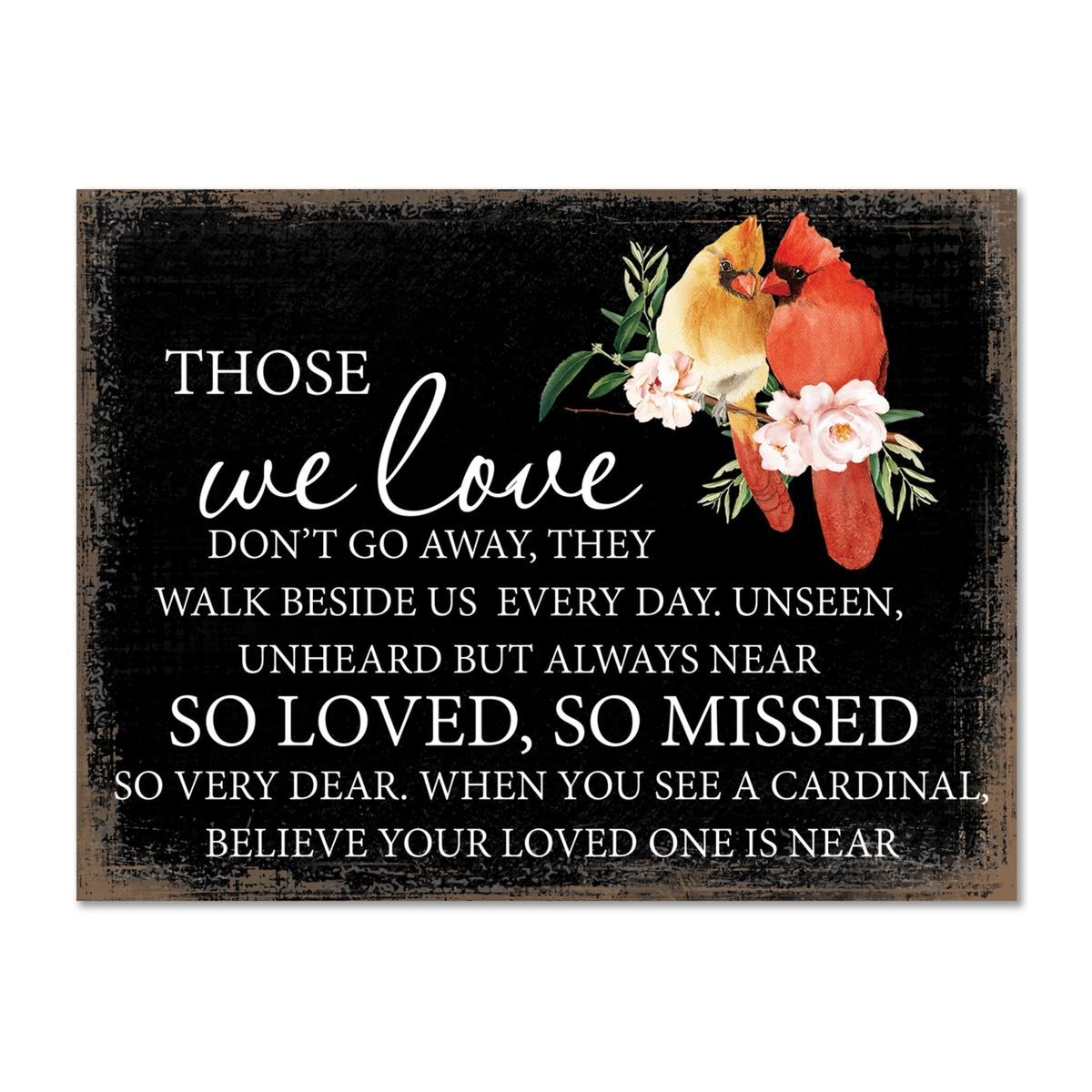 A cardinal magnet that serves as a lasting memorial decoration, offering comfort and solace.
