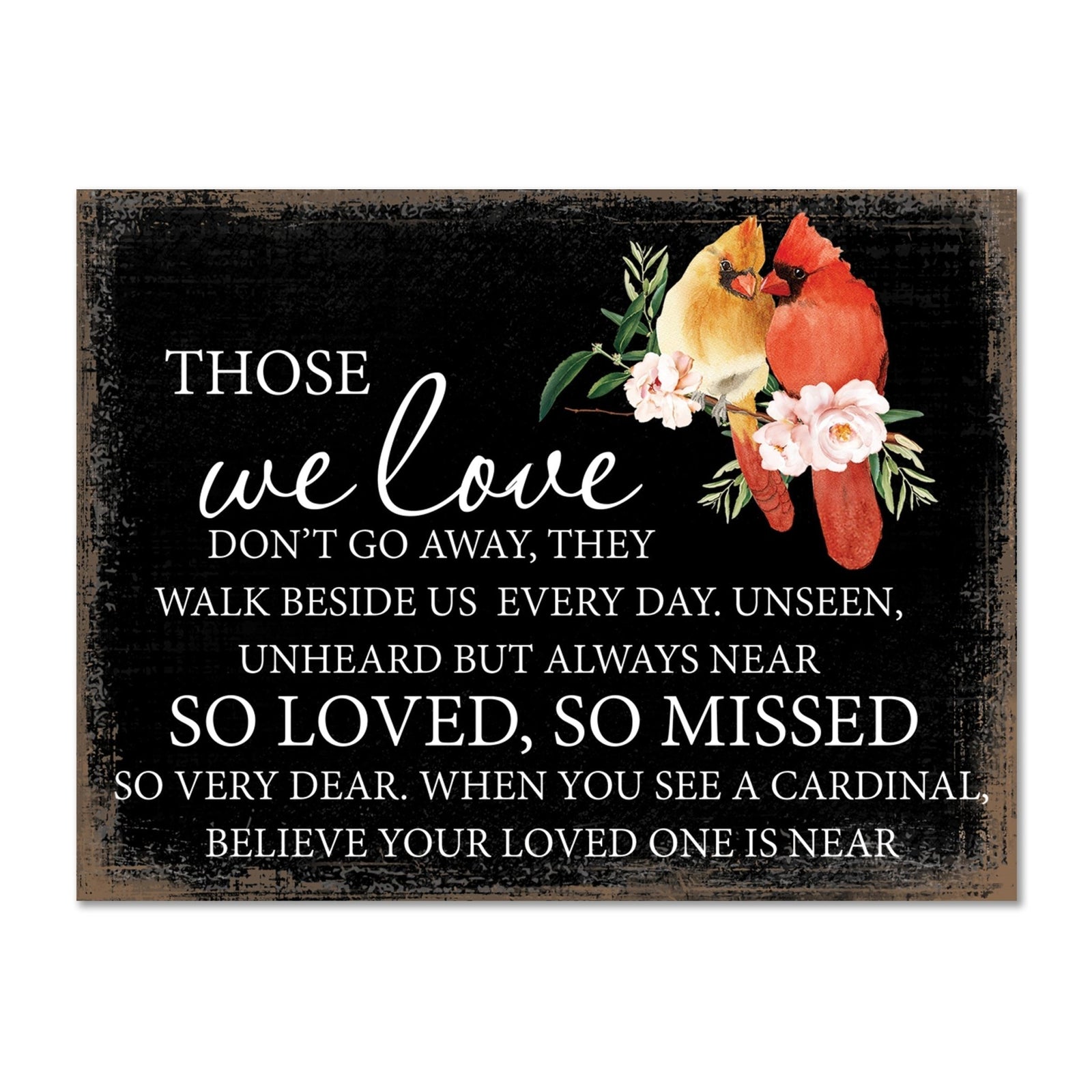 A cardinal magnet that serves as a lasting memorial decoration, offering comfort and solace.