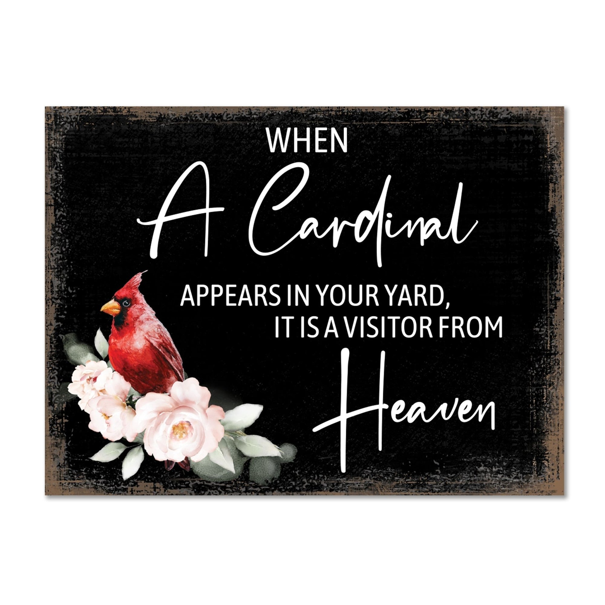 Lifesong Milestones Modern Cardinal Memorial Magnet: A thoughtful and elegant cardinal gift for your loved one's memory.