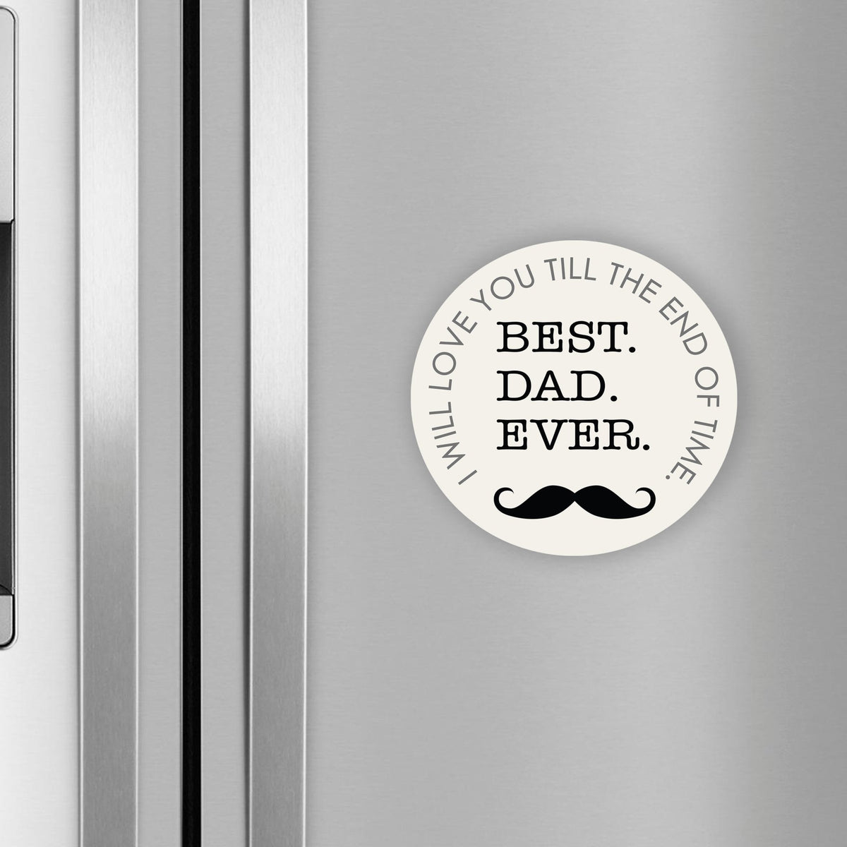 Modern Dad Refrigerator Magnet Gift - Dad Is My Hero - LifeSong Milestones