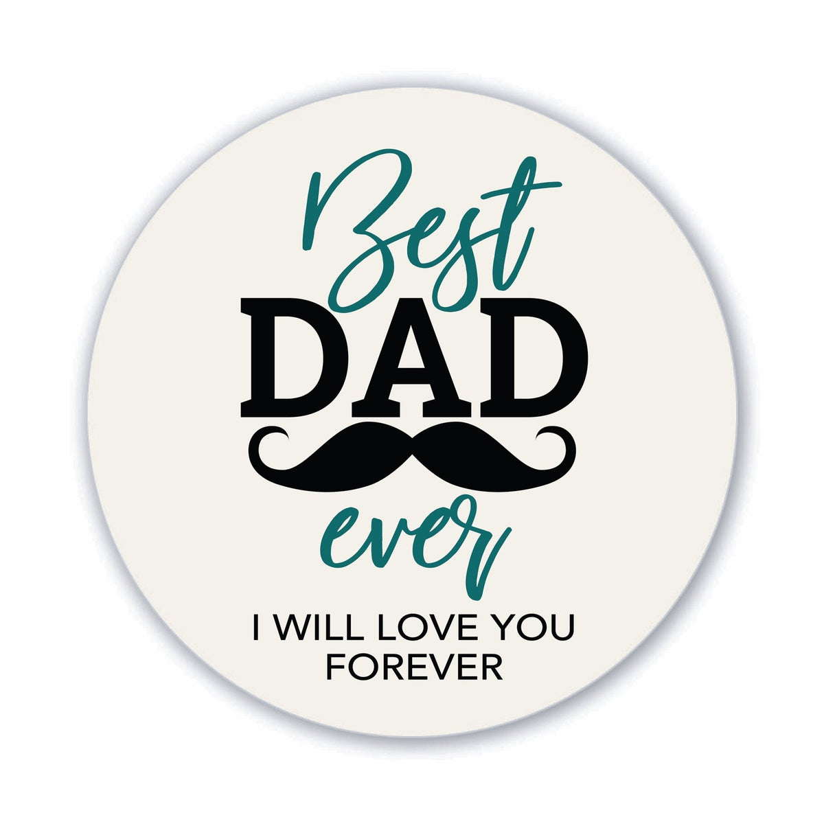 Modern Dad Refrigerator Magnet Gift - Dad Is My Hero - LifeSong Milestones