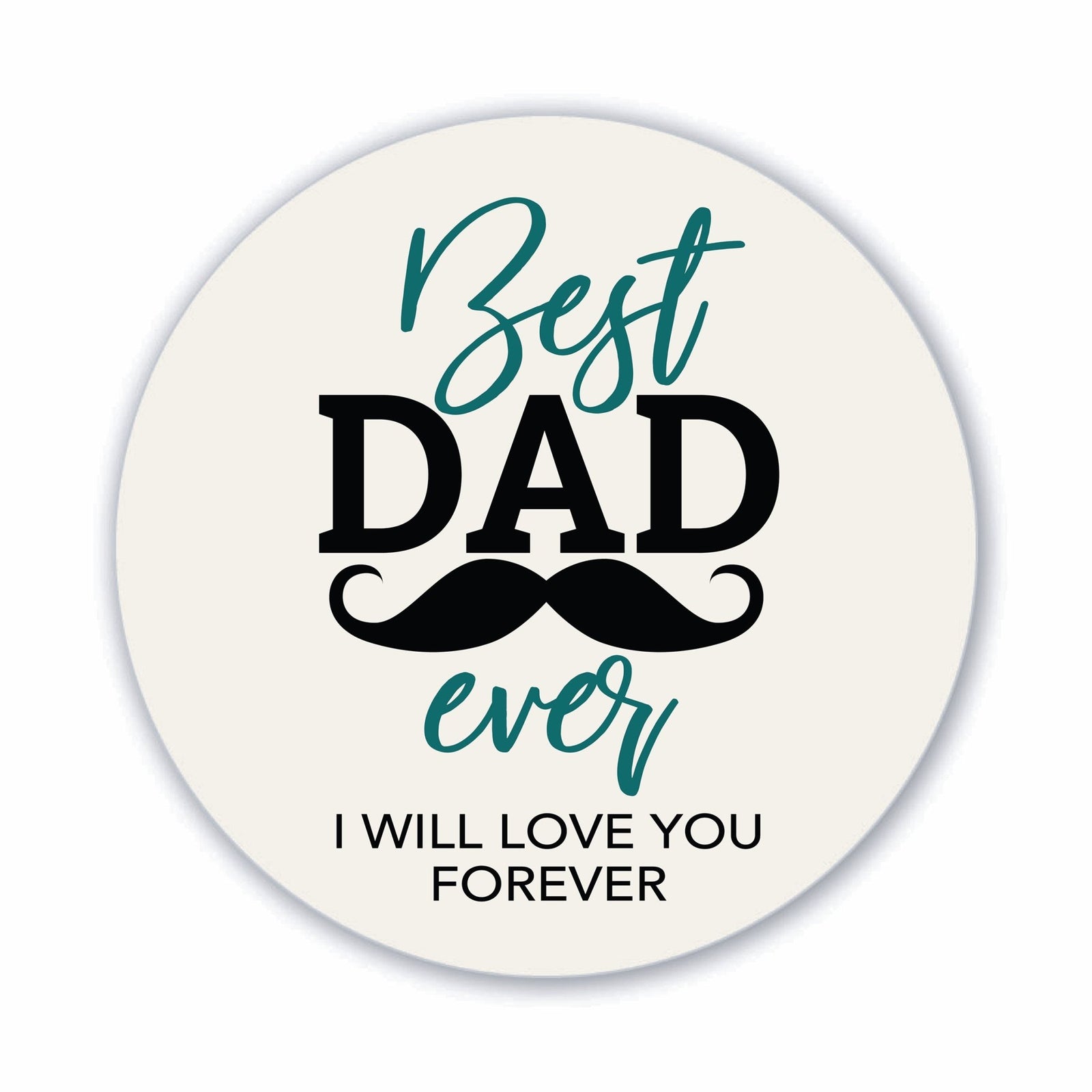 Modern Dad Refrigerator Magnet Gift - Dad Is My Hero - LifeSong Milestones