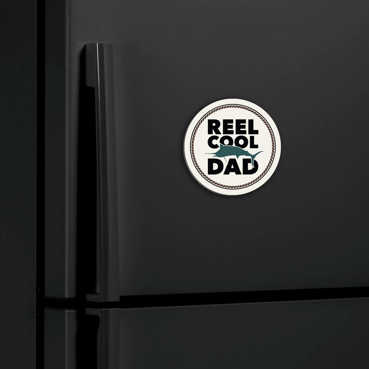 Modern Dad Refrigerator Magnet Gift - Your Best Catch - LifeSong Milestones