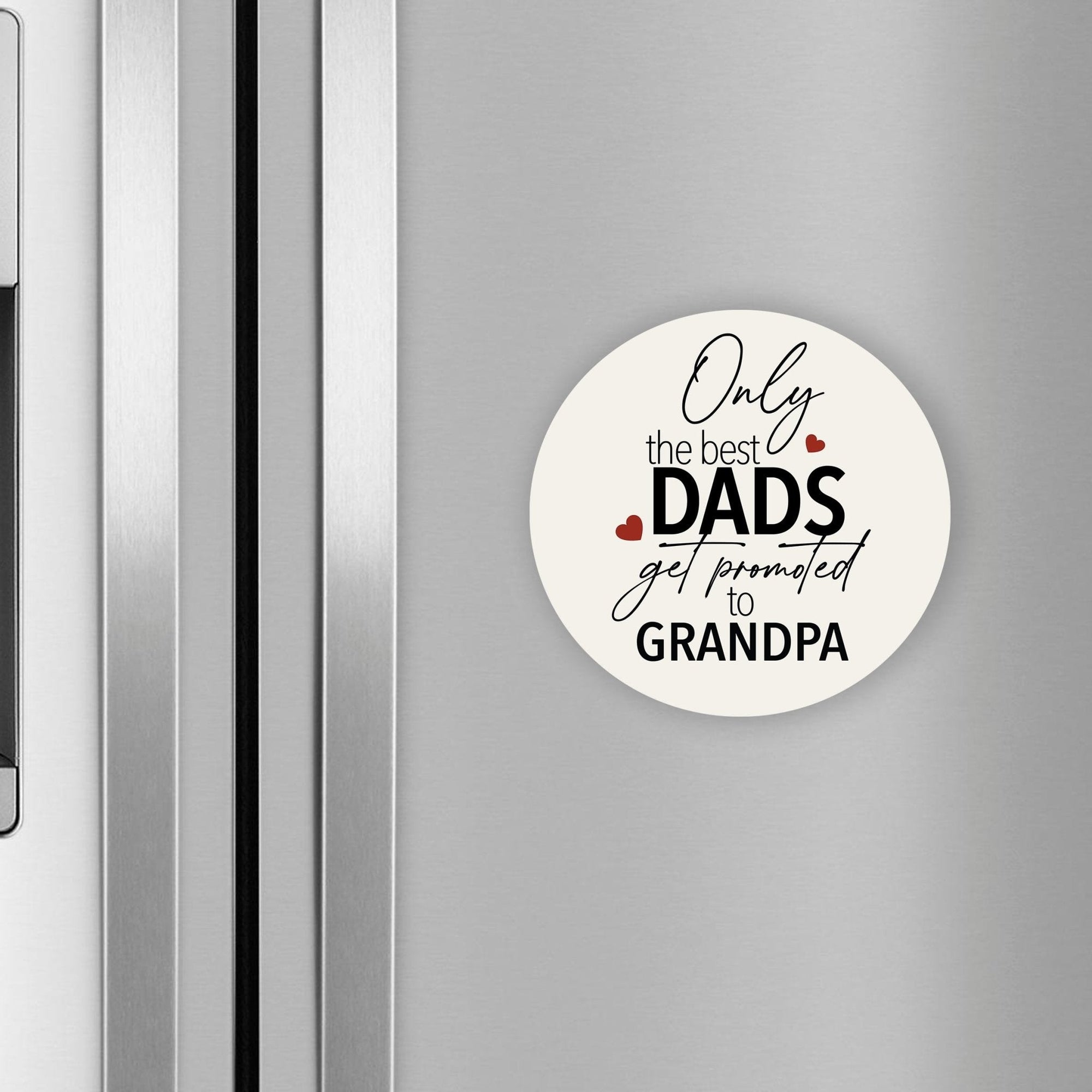Modern Grandparents Refrigerator Magnet Gift - As A Grandpa - LifeSong Milestones