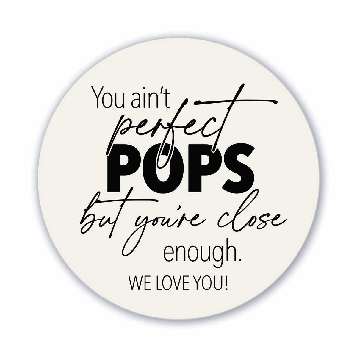 Modern Grandparents Refrigerator Magnet Gift - As A Grandpa - LifeSong Milestones